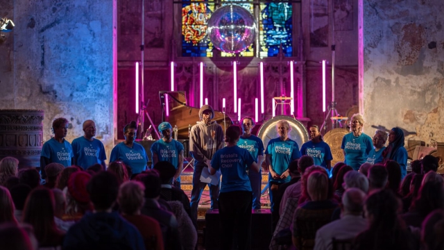 Rising Voices performing at the Mount Without